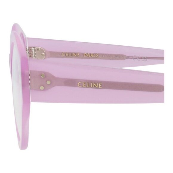 Celine Womens Round/Oval Lilac Lilac Transparent Fashion Designer Eyewear - Picture 4 of 4